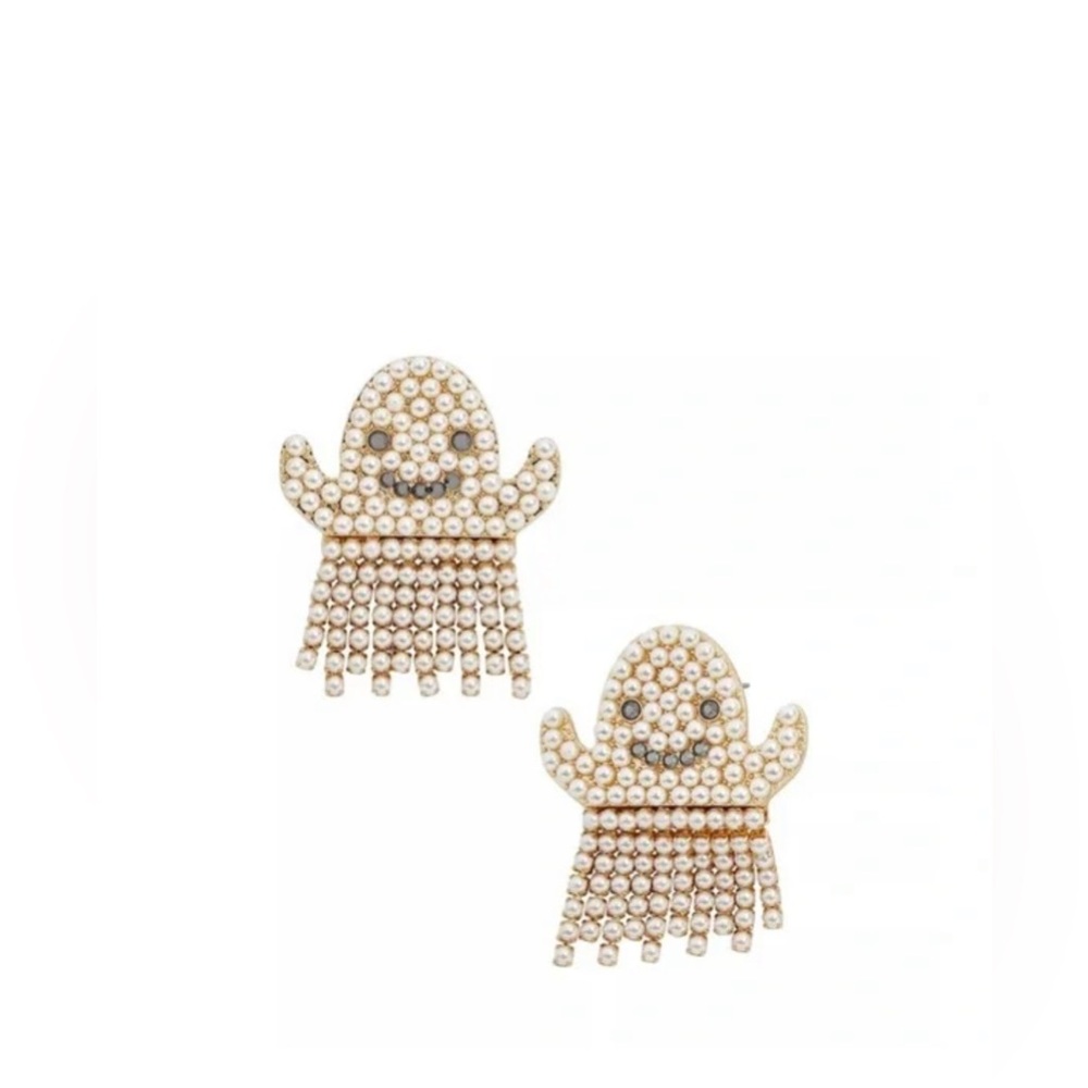 BaubleBar Halloween Ghost Statement Earrings
